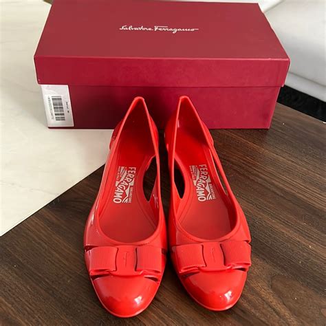 ferragamo jelly shoes original vs fake|salvatore Ferragamo suede shoes.